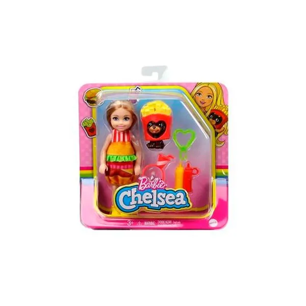 Muñeca Barbie chelsea fiesta de disfraces 16x16 cm 6412/g