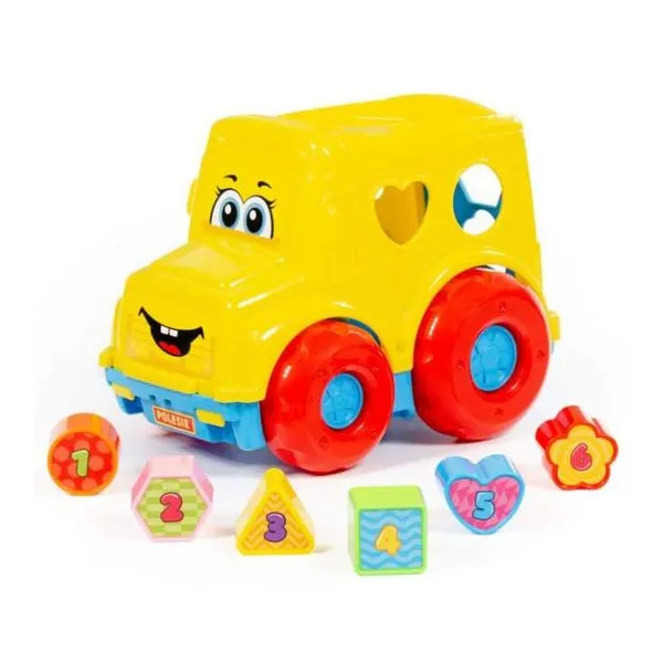 Shape-and-sort bus (box)