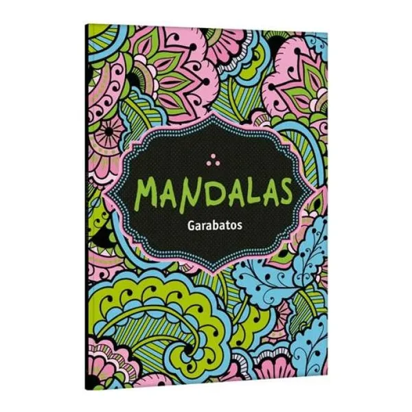 Mandalas garabatos 28 21 cm