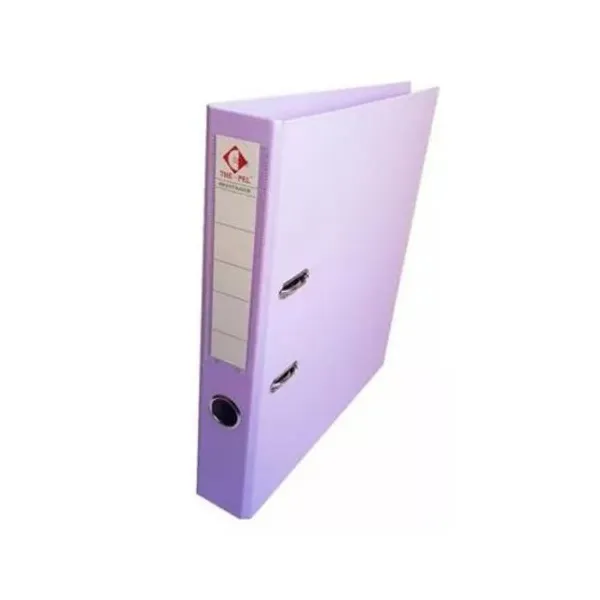 Bibliorato forrado pvc oficio pastel violeta l/angosto 50 mm