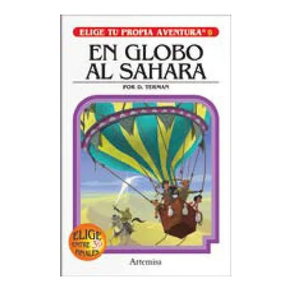En globo al sahara