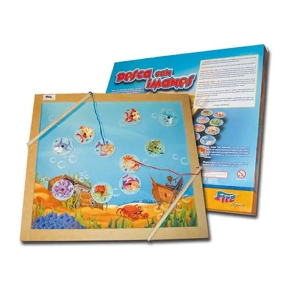 Juego de pesca con imanes