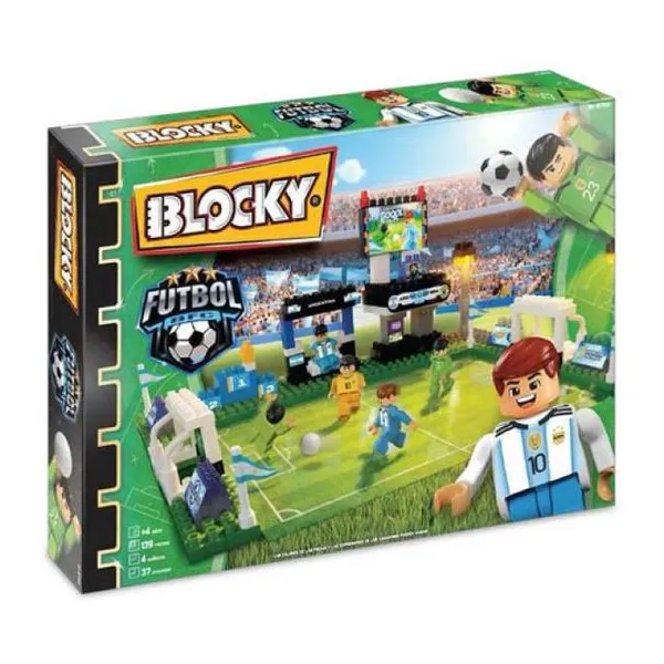Blocky fútbol estadio
