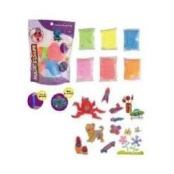 Puzzle series colored mud snow mud (6 colors)