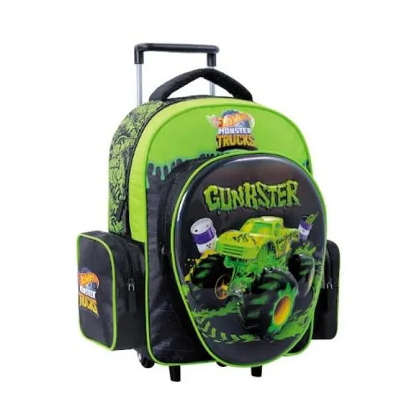Hot Wheels mochila 14" carro -green-