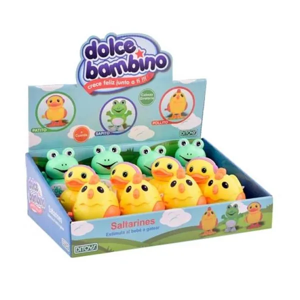 Dolce bambino animales saltarines