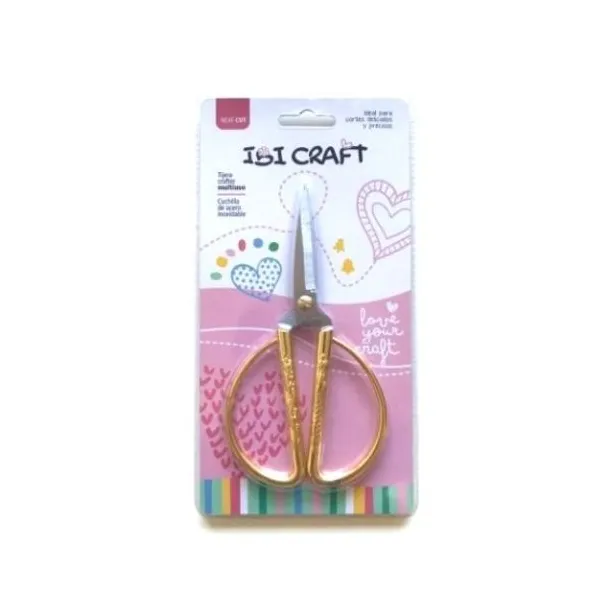 Tijera ibi craft de precision 15 cmvintage gold