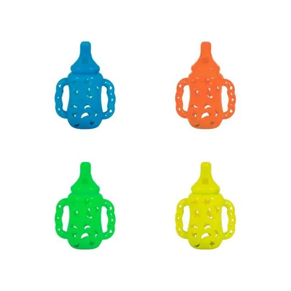 Sonajero mamadera 7 cm en bolsa x1 surtido - ab