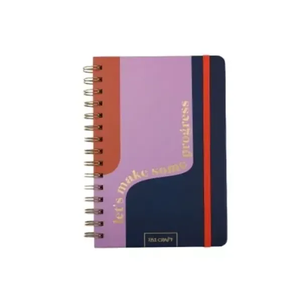 Cuaderno espiral a5 ibi craft spirit craft planner t/dura 80 hjs.