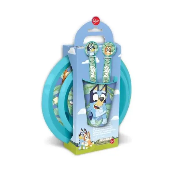 5 piezas - gift box - "bluey
