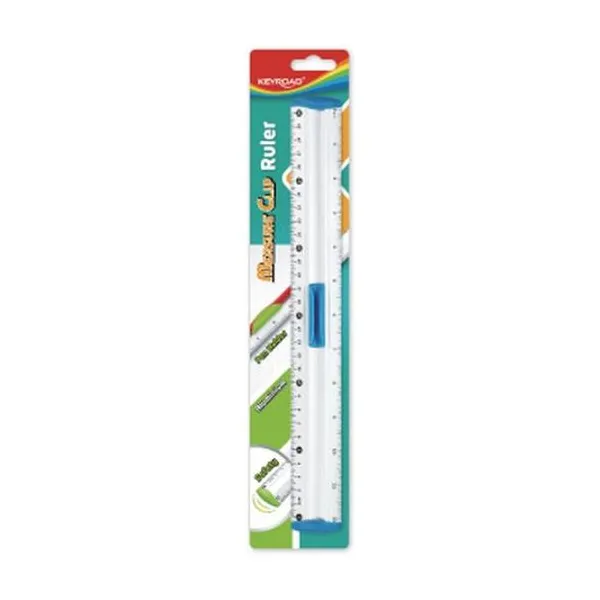 Regla de aluminio Keyroad 20 cm en blister
