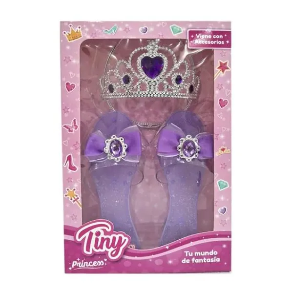 Zapatos de princesa con corona Tiny