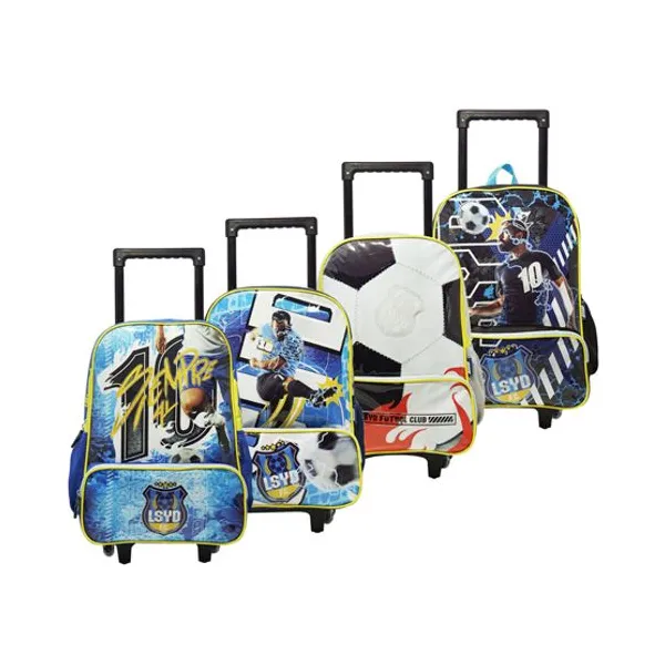 Mochila con carro 16" lsyd fútbol