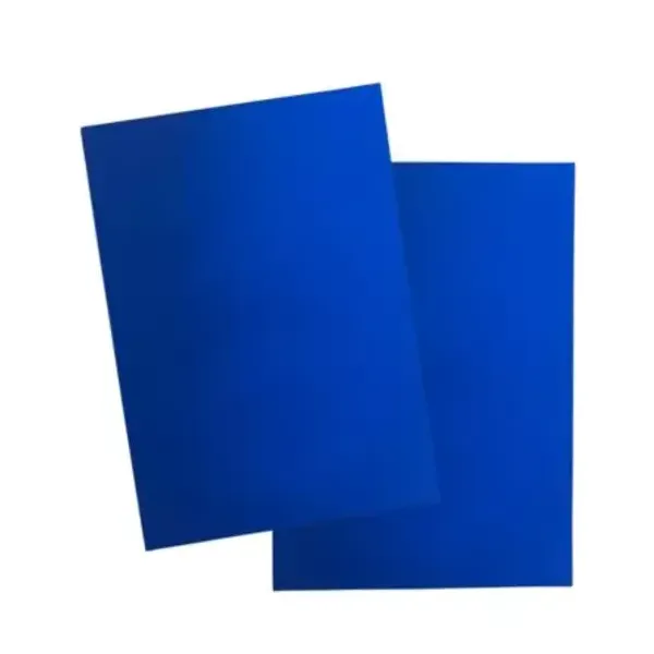 Tapa para anillar pp.tamaño a4 x50 unid.azul francia
