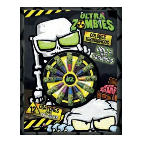 Ultra zombies rueda de colores terrorificos
