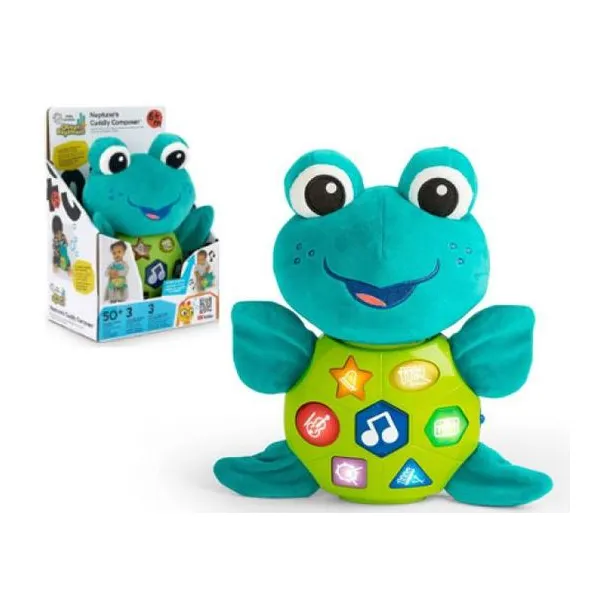 Baby einstein neptune peluche musical con luces, enseña formas, colores etc