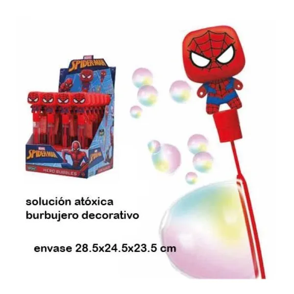 Spiderman hero bubble