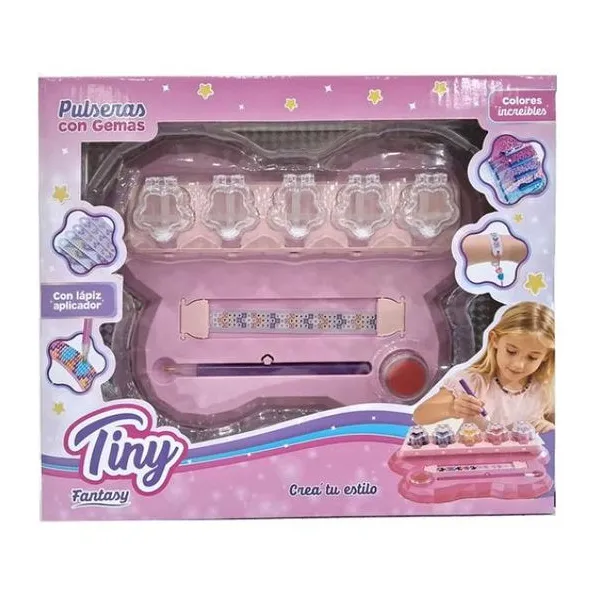 Maquina para armar pulseras con gemas