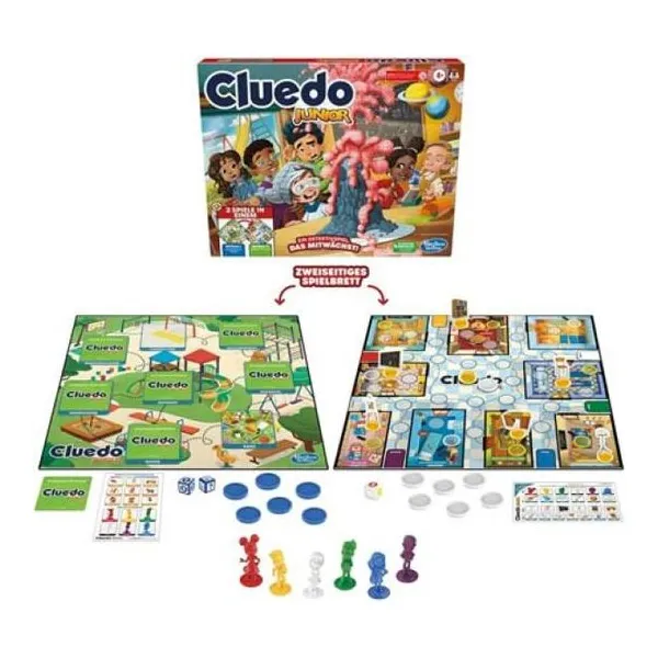 Hasbro family - juego clue junior: misterio que crece contigo