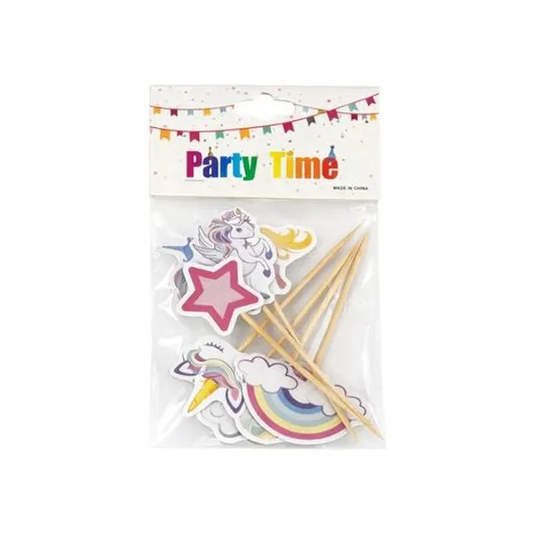 Adorno cake topper girls 12 cm bolsa x7 unidades