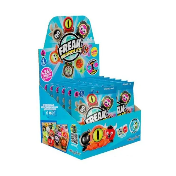 Freak marbles. 1 marble & skin en bolsa
