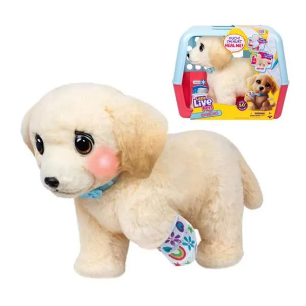 Little live pets cachorro labrador retriever omi ouchies