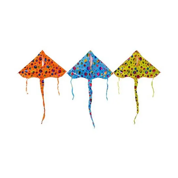 Barrilete lunares 60x90 cm x1 colores surtidos - zz