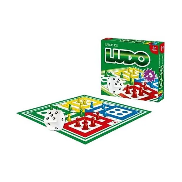 Juego de mesa ludo 28x26 cm en caja toto games
