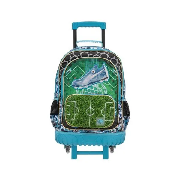 Mochila 18" con carro 3d fútbol 2 Filgo
