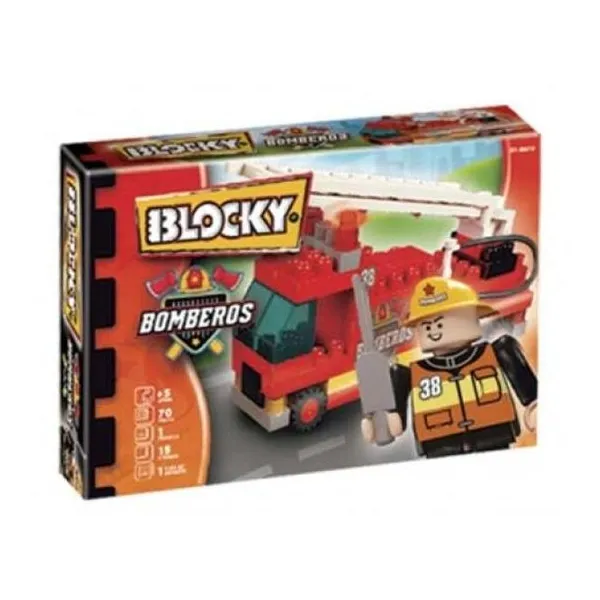 Blocky bomberos 1 (70 piezas)