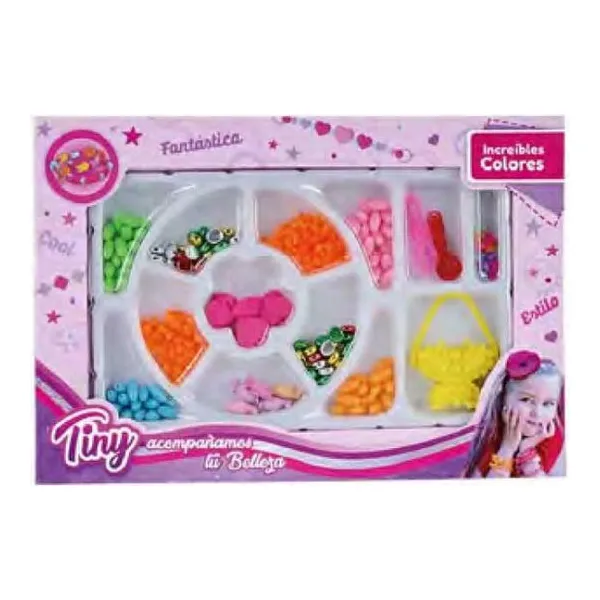 Super juego para armar bijouterie 27x19x2 cm
