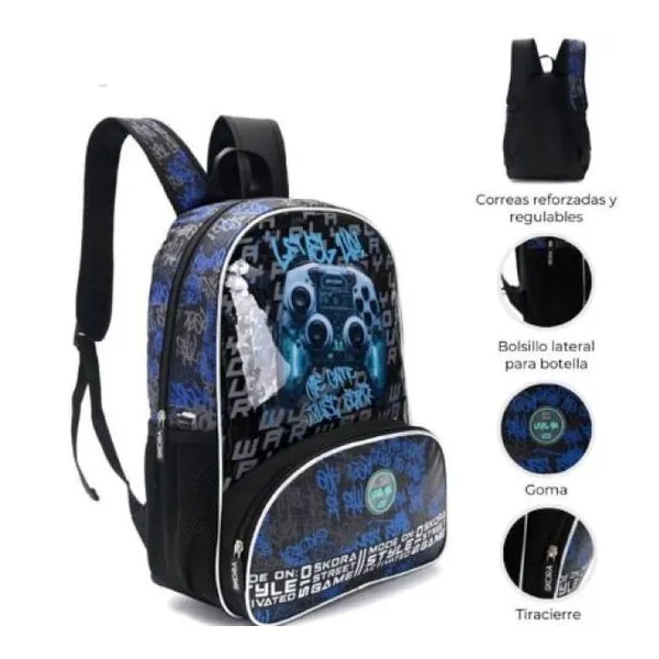 Mochila gamer joystick cool 16