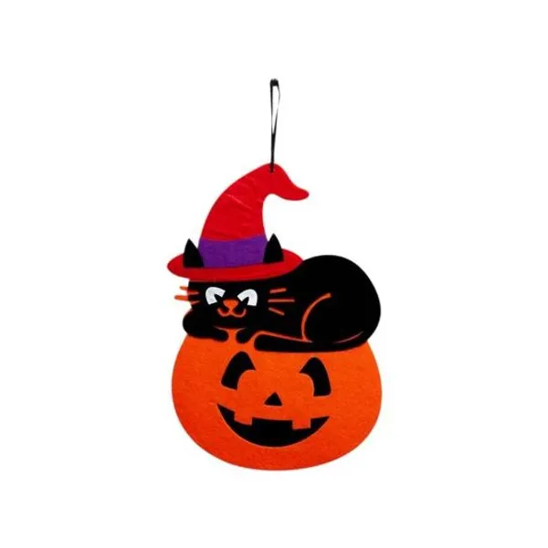Cartel halloween calabaza 23x34 cm x unidad - 4213 03