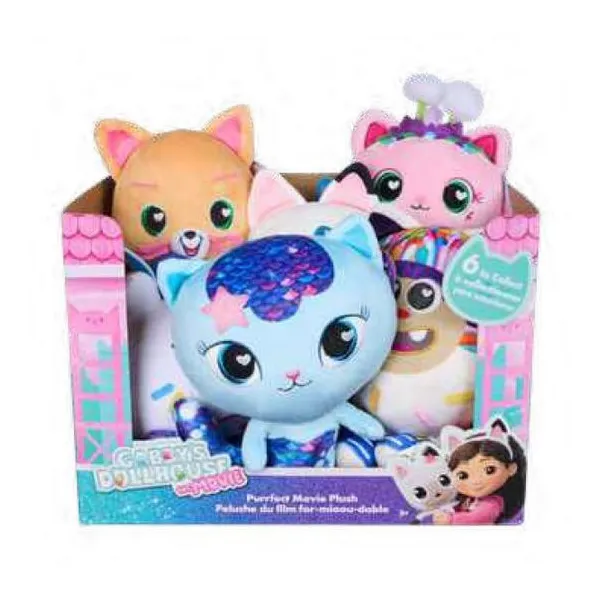 Gabby's dollhouse, 8" plush surtidos