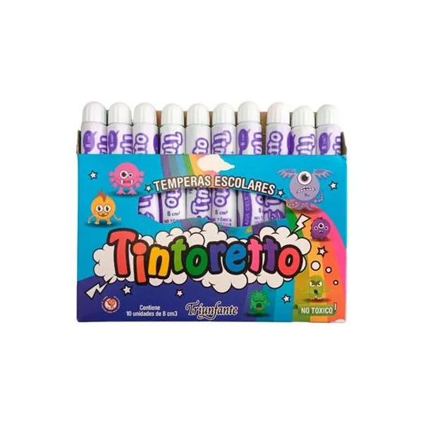 Témpera pomo 8cc caja x10 unidades Tintoretto
