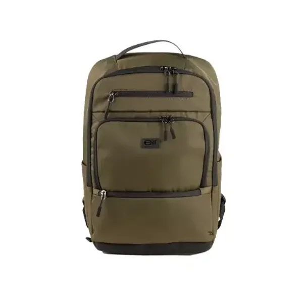 Mochila espalda 17" elf n.° 2127 verde musgo con portanotebook