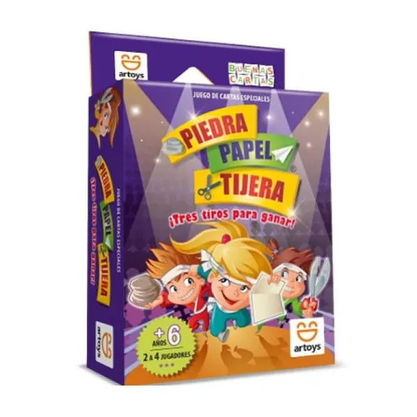 Piedra papel tijera - colección "buenascartas
