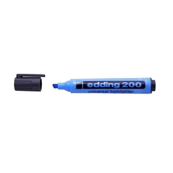 Resaltador Edding e 200 hi line celeste