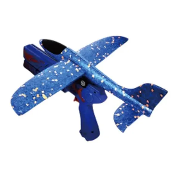 Set lanzador de aviones con luces 25 13 cm