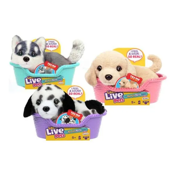 Little live pets my really real mini cachorros con 20 sonidos