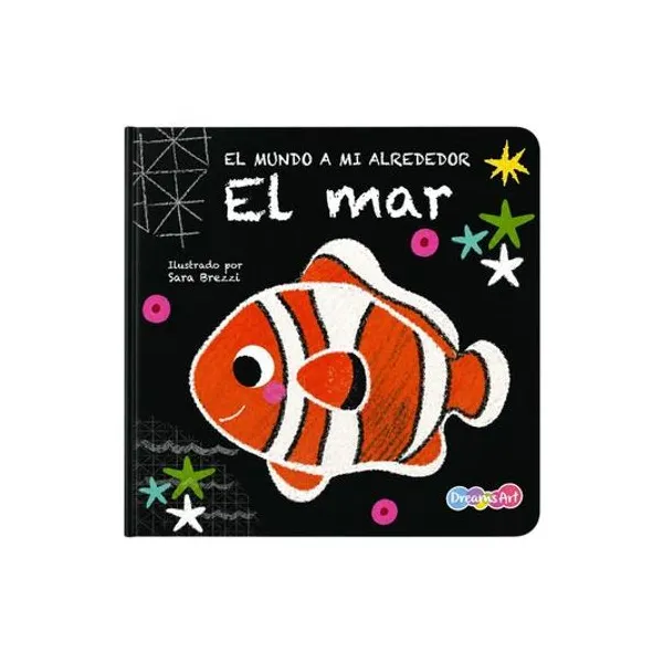 Libro didáctico el mundo a mi alrededor: el mar tapa dura 16x16 cm