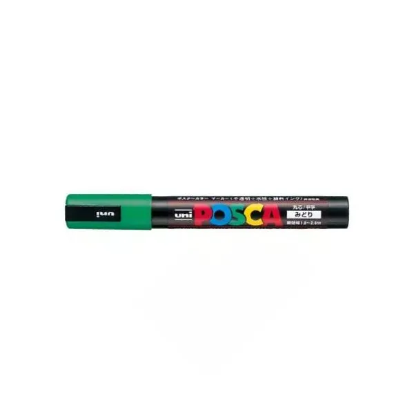 Marcador Uni posca al agua para g.verde
