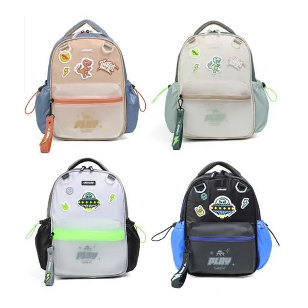 Mochila jardín moda boy gradient blur espalda 12