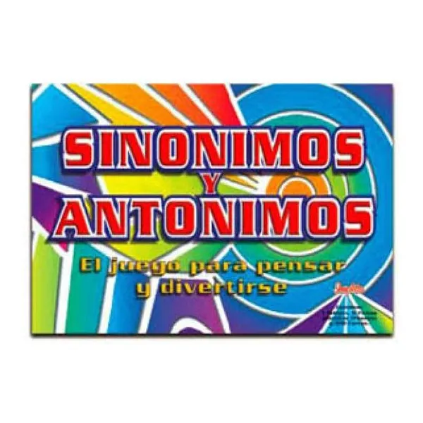 Sinónimos y antónimos