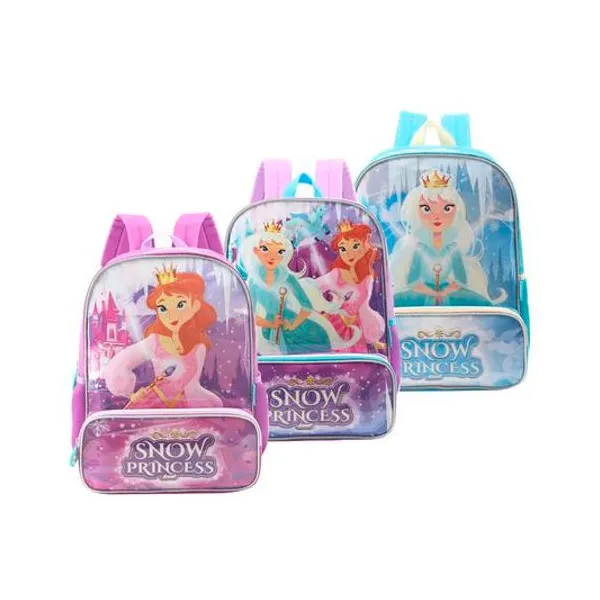 Mochila 16" espalda princesas x unidad modelos surtidos lsyd