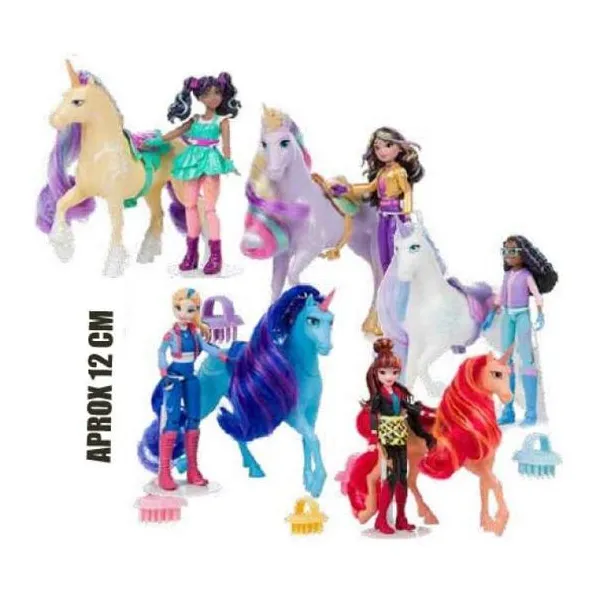 Academia unicornio surtido de figuras & unicornios