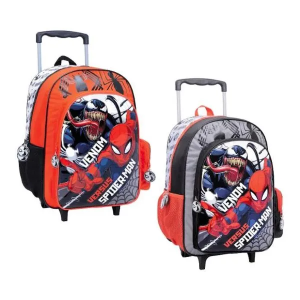 Spiderman mochila 16" carro -venom