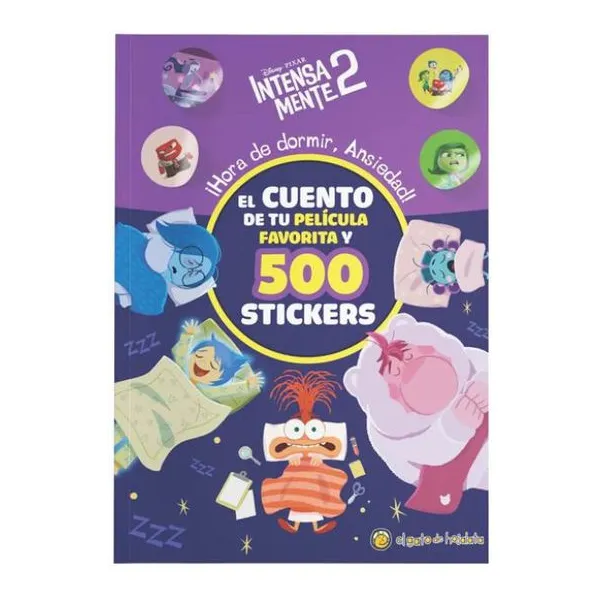 Stickers- hora de dormir, ansiedad! intensamente 2