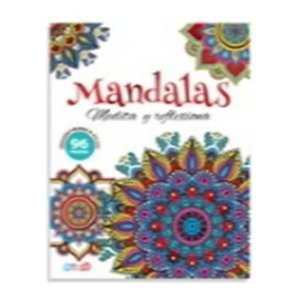 Colorea mandalas medita y reflexiona