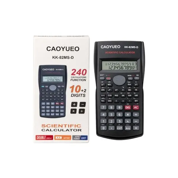 Calculadora científica 12 digitos 16x8 cm
